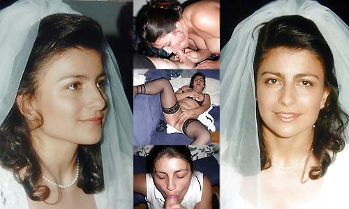 25P Blushing Bride to Cocksucking Whore! 3