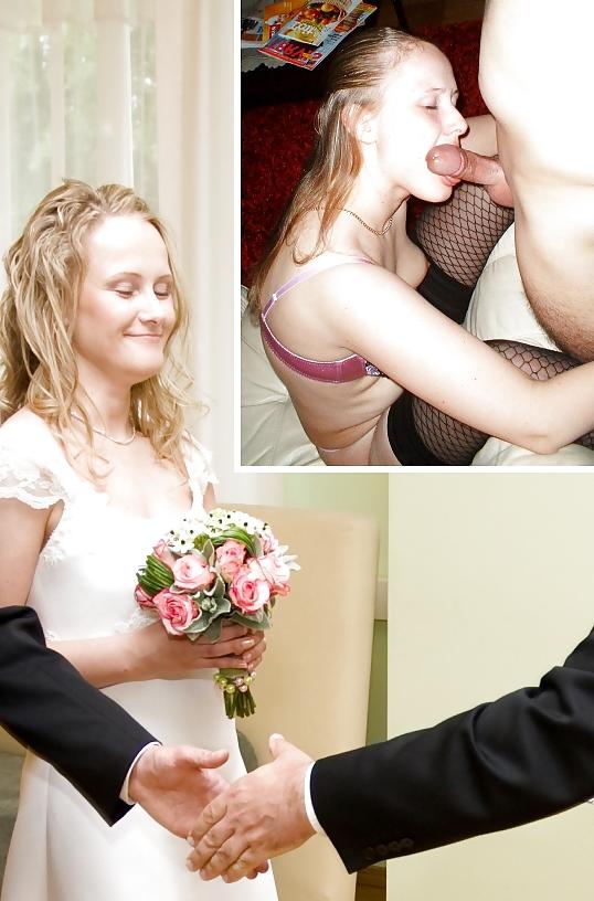 25P Blushing Bride to Cocksucking Whore! 3