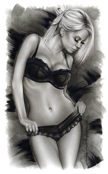25P Pin-Up Art by Anthony Guerra