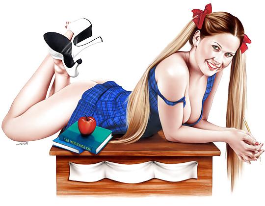 25P Pin-Up Art by Anthony Guerra