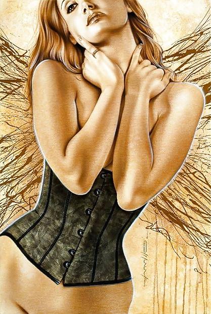 25P Pin-Up Art by Anthony Guerra