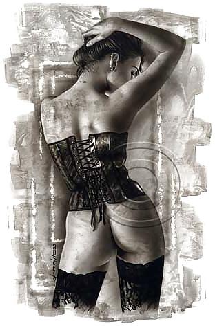 25P Pin-Up Art by Anthony Guerra