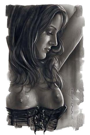 25P Pin-Up Art by Anthony Guerra