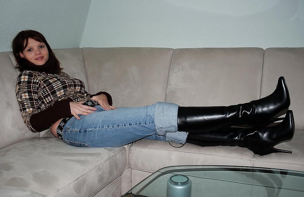 25P Fetish in PVC and Pantyhose 2