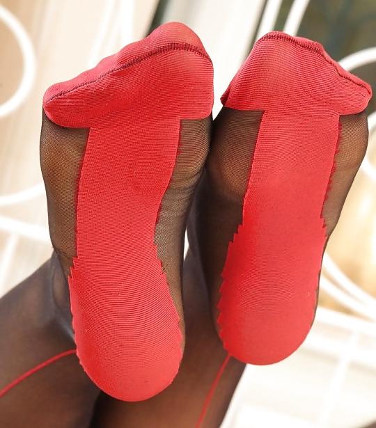 25P Women Nylon Feet
