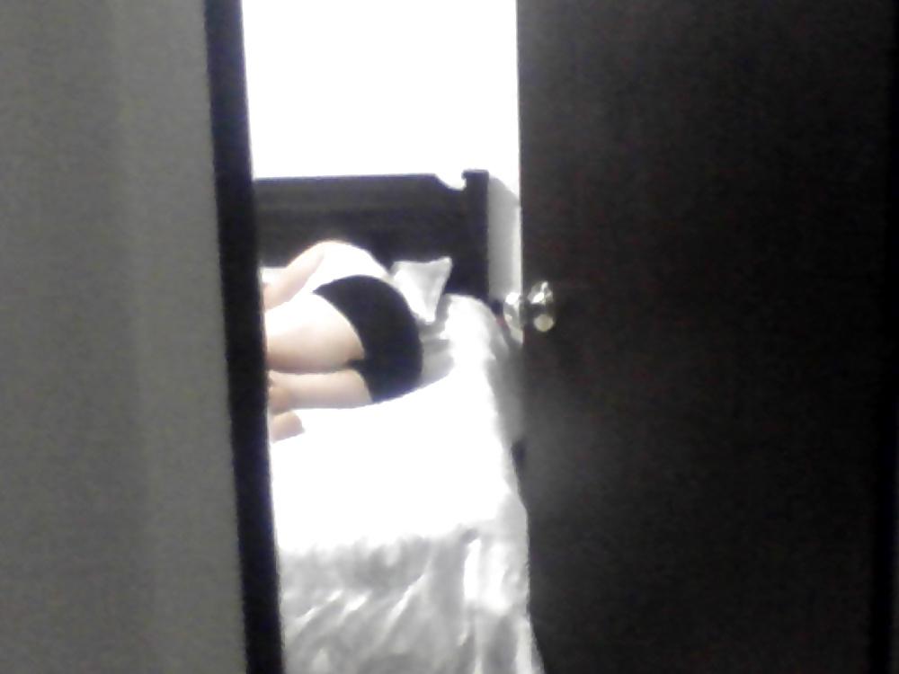 4P My mother in law taking a nap at ranch and her panties