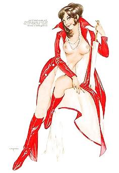 25P Pin-Up Art by Alberto Vargas