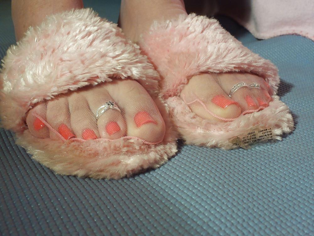 10P Sexy Nylon Feet Toes