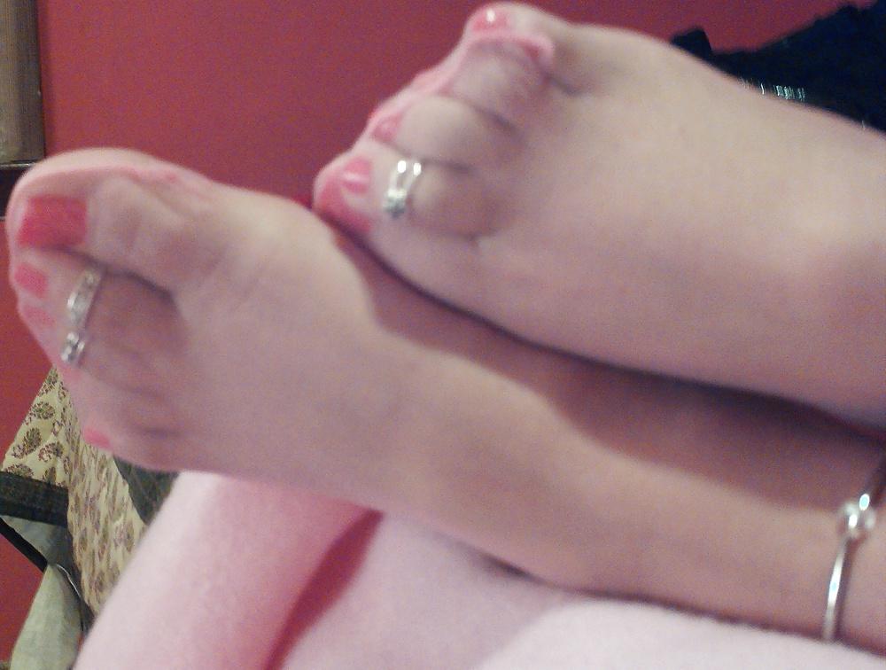 10P Sexy Nylon Feet Toes