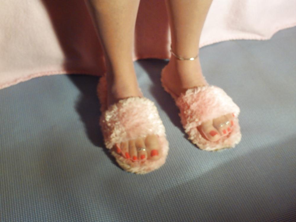 10P Sexy Nylon Feet Toes