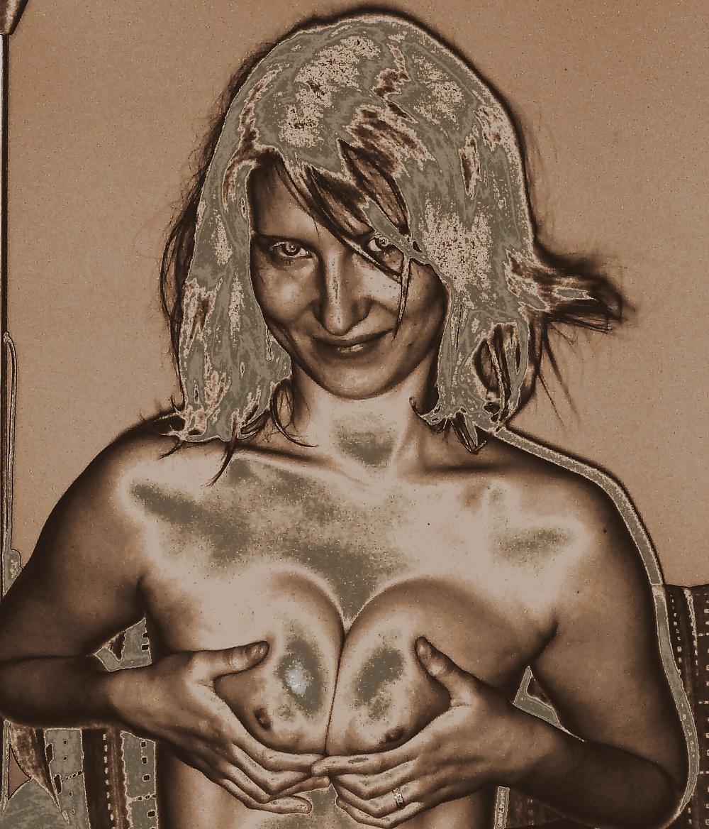 25P My bitch likes to look at her == anita  poland wlkp  mix 