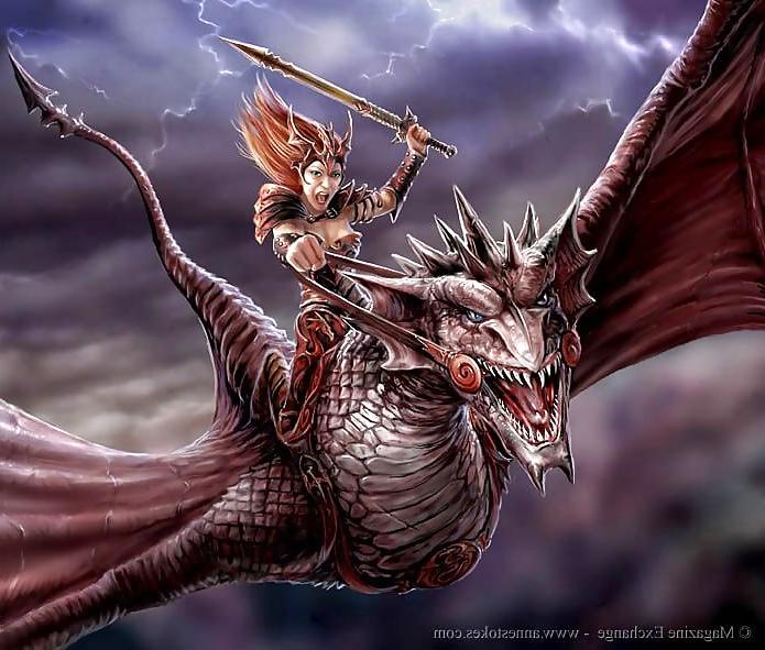 25P The Great Art of Anne Stokes...to a very special person