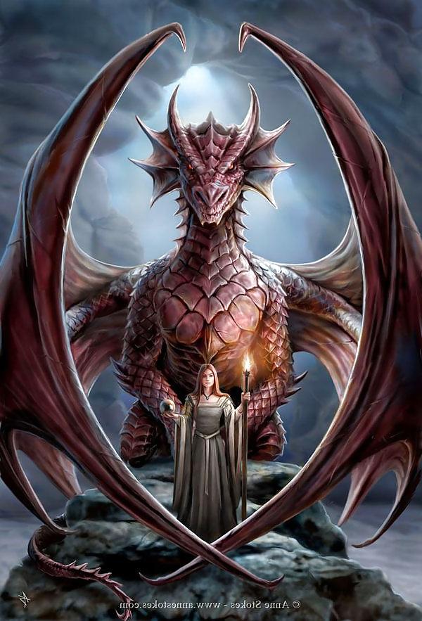 25P The Great Art of Anne Stokes...to a very special person