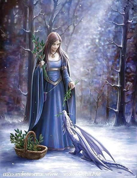 25P The Great Art of Anne Stokes...to a very special person