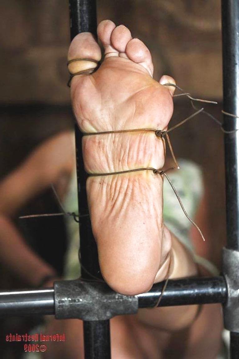 25P Feet tied and torture