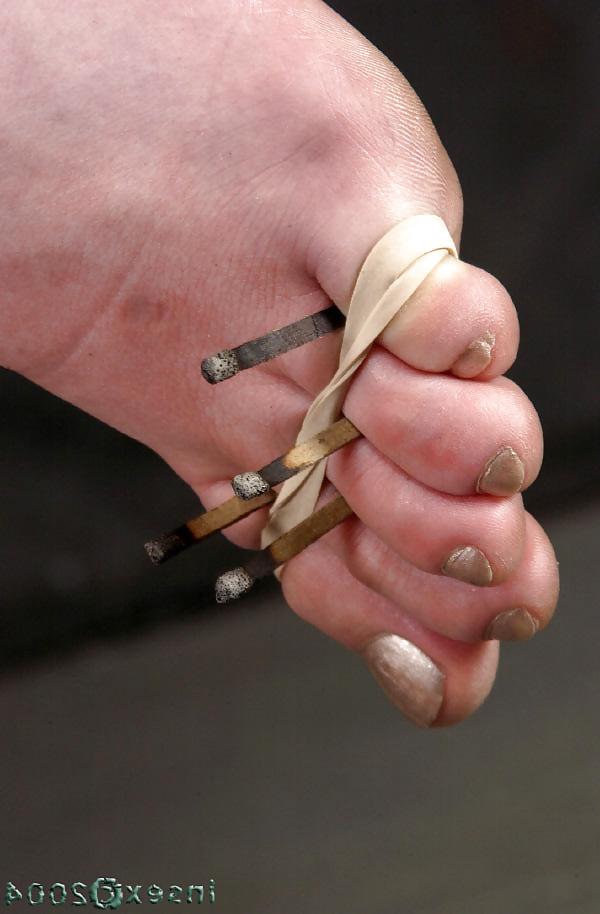 25P Feet tied and torture