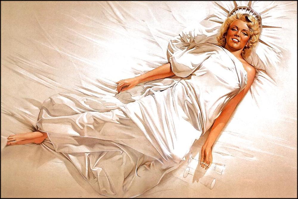 25P Cartoon Art Pin-Ups Collection 2