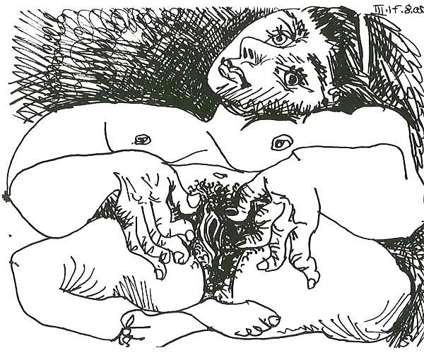 23P Drawn Ero and Porn Art 37 - Pablo Picasso 2
