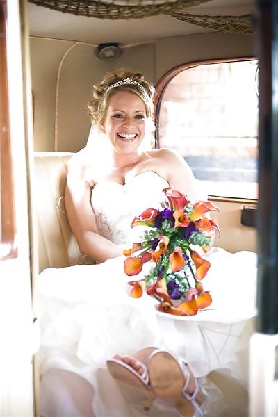 22P Blonde Bride Having Fun