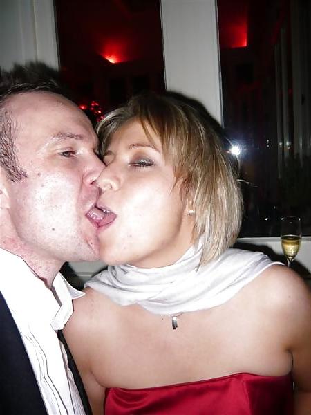 22P Blonde Bride Having Fun