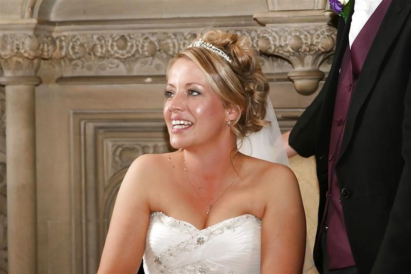22P Blonde Bride Having Fun