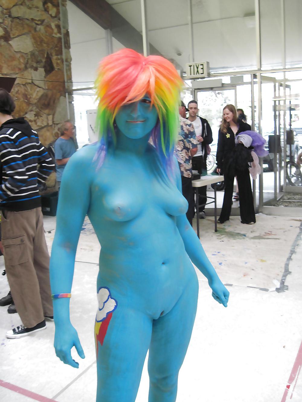 25P Artful Art Of Body Art- Painting #10