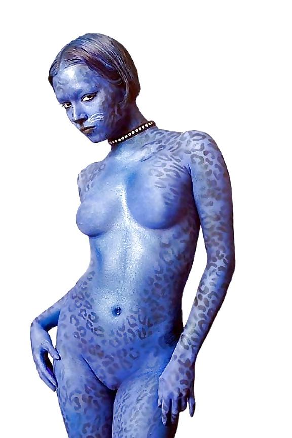21P Artful Art Of Body Art- Painting #3