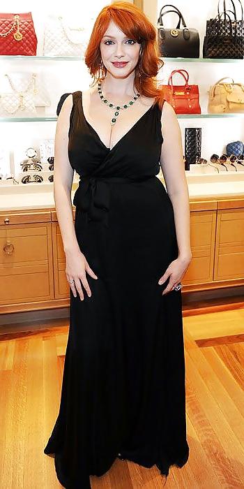 18P Christina Hendricks sexy goddess 3