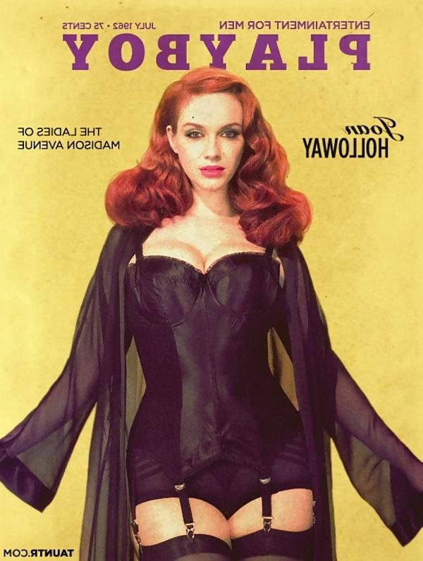 18P Christina Hendricks sexy goddess 3