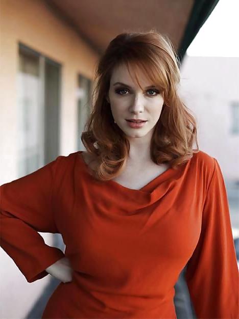 18P Christina Hendricks sexy goddess 3
