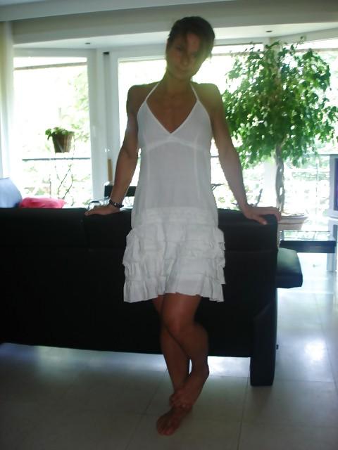 25P Young girl with muscles