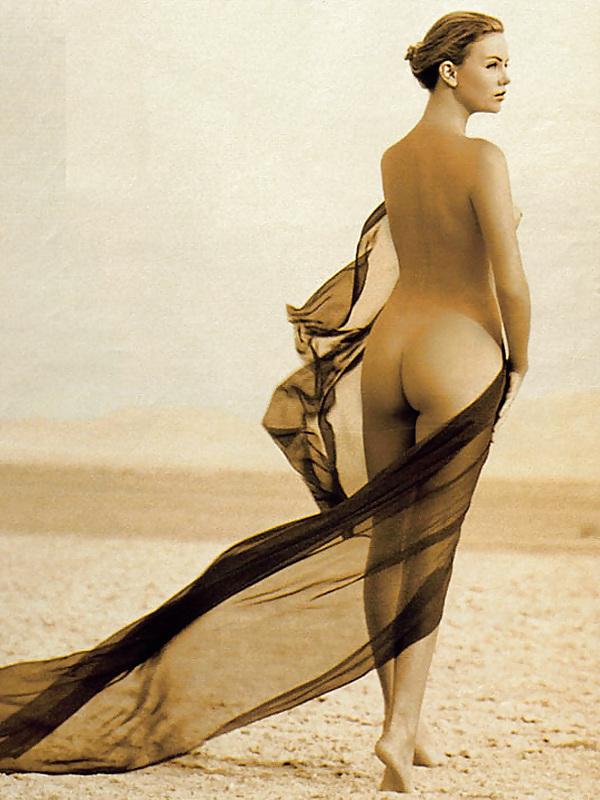 7P Charlize Theron Topless in Playboy 1999