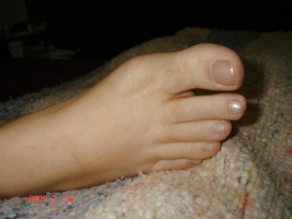 15P Nice feet and legs of my wife