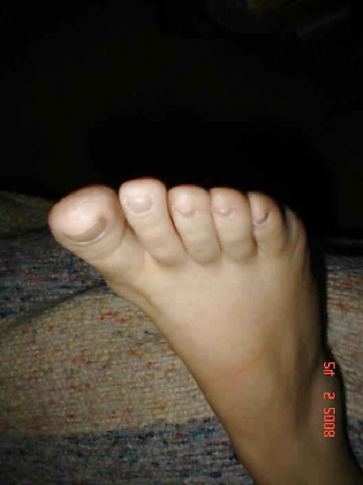 15P Nice feet and legs of my wife