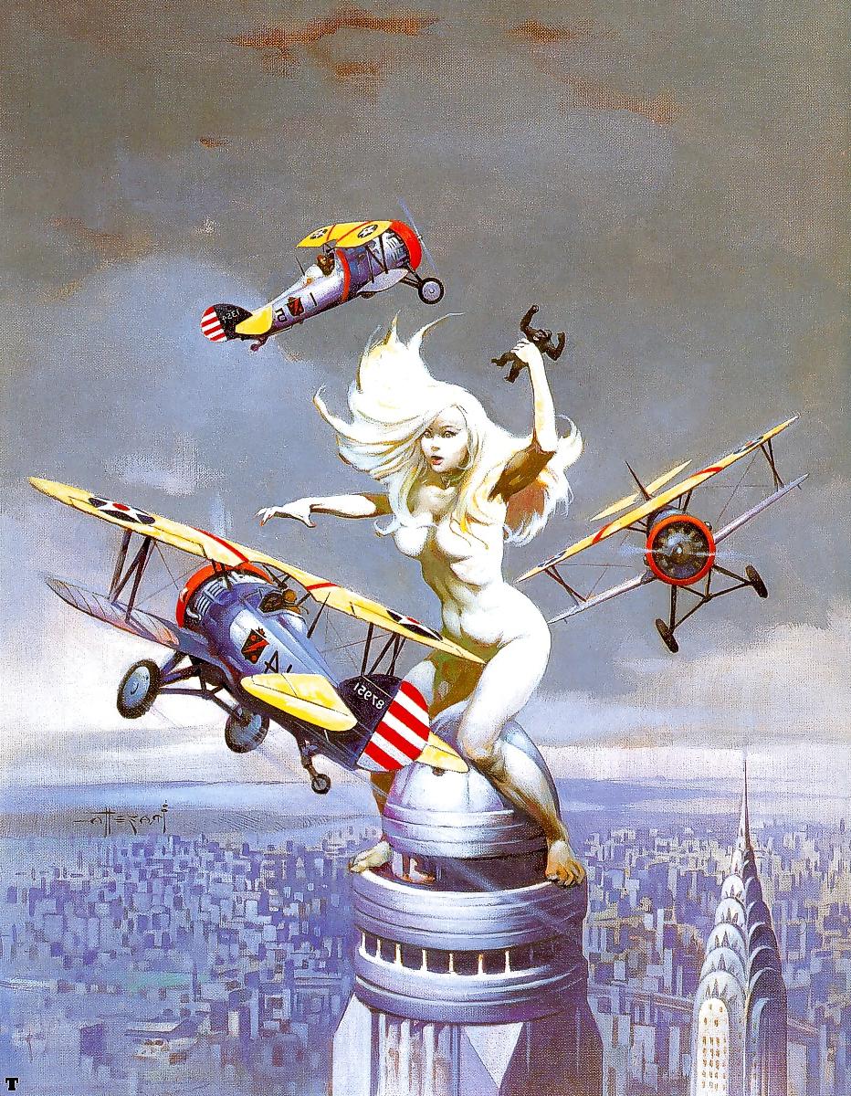 25P Frazetta,,Cool Art!!!
