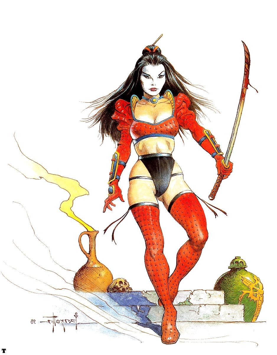 25P Frazetta,,Cool Art!!!