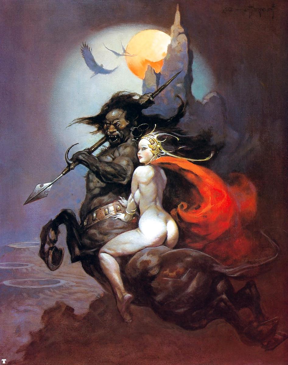 25P Frazetta,,Cool Art!!!