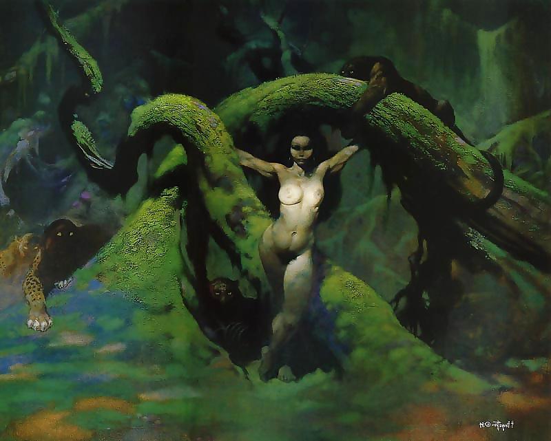 25P Frazetta,,Cool Art!!!
