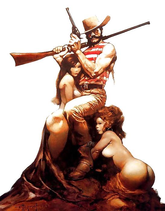 25P Frazetta,,Cool Art!!!