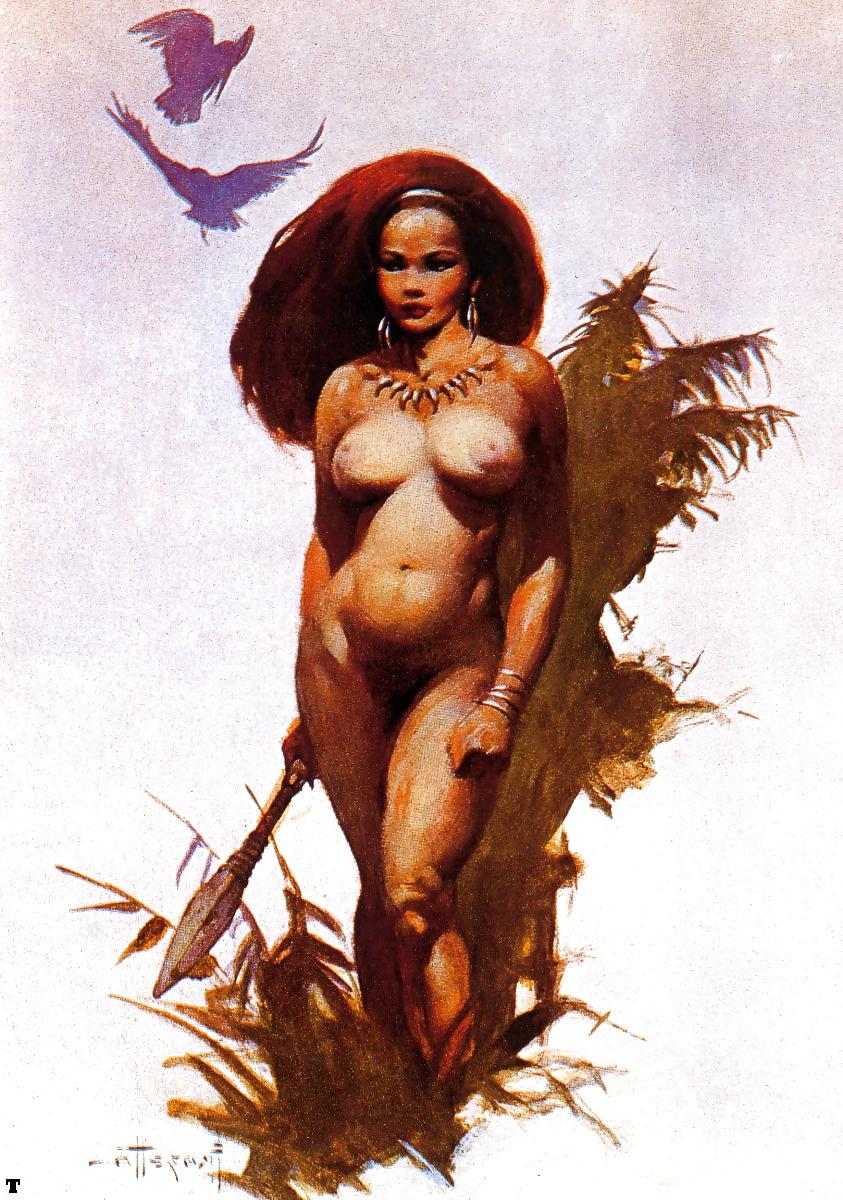 25P Frazetta,,Cool Art!!!