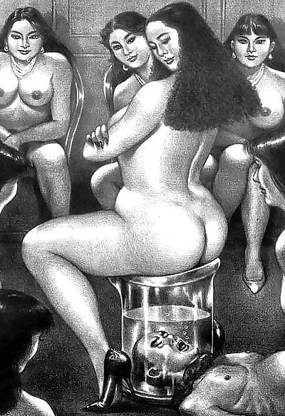 25P Erotic Femdom Art
