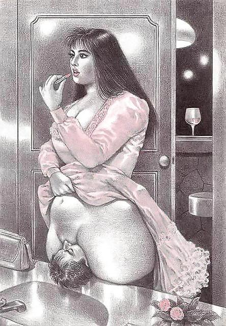 25P Erotic Femdom Art
