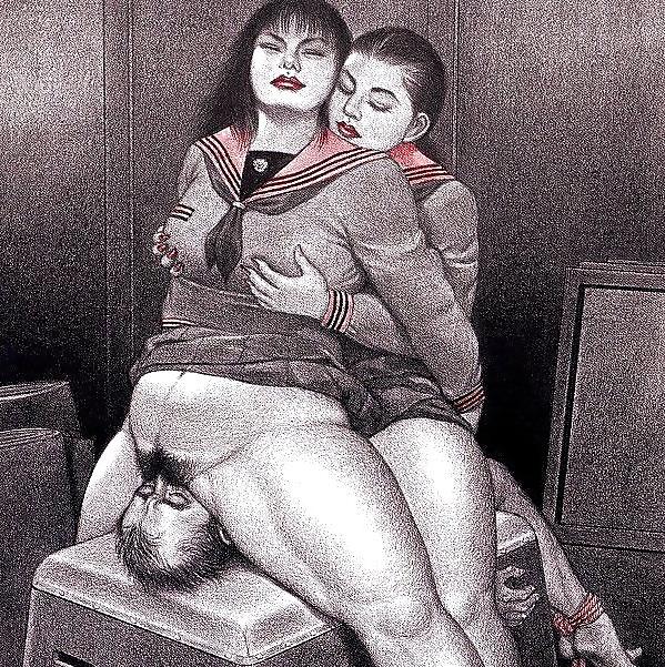 25P Erotic Femdom Art