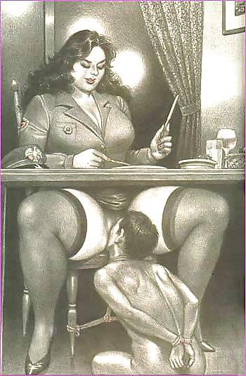 25P Erotic Femdom Art