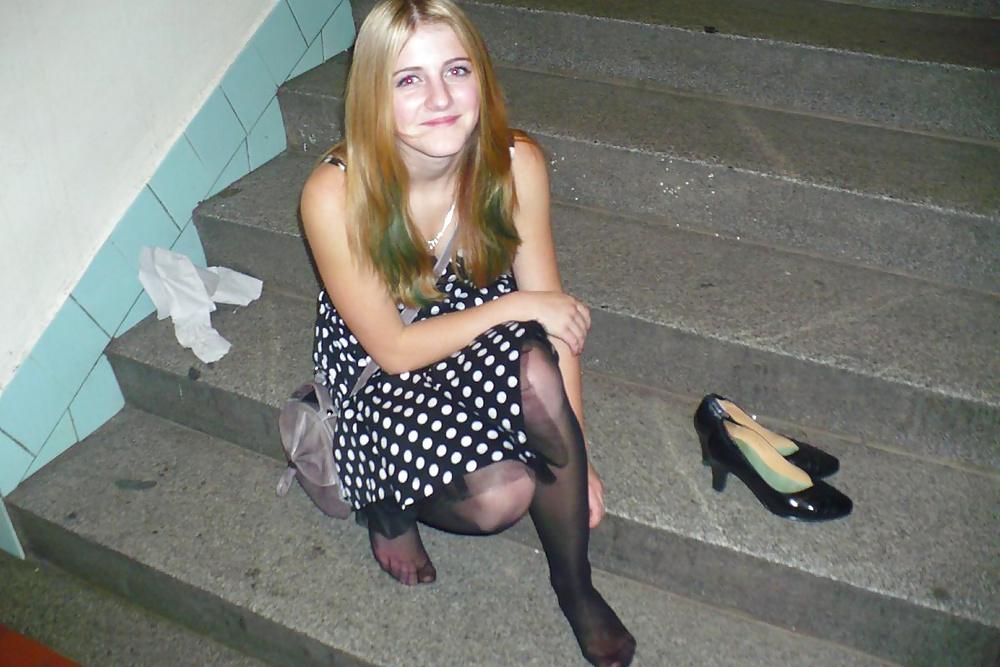 6P Candid College Formal Feet and Legs