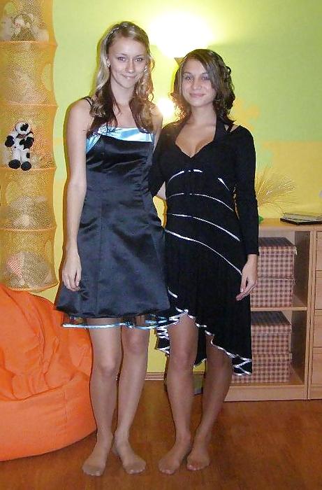 6P Candid College Formal Feet and Legs