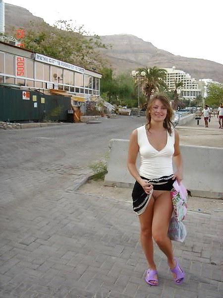 25P Girls in public 