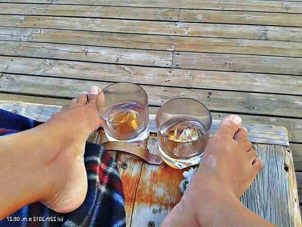7P Salma De Nora, Feet