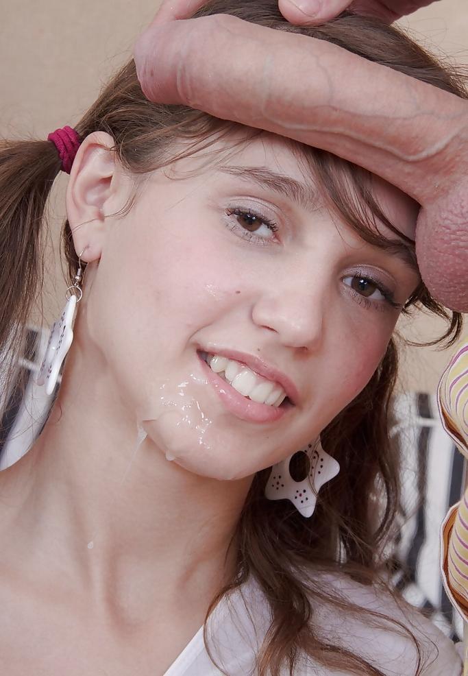 19P Very cute teen Facial