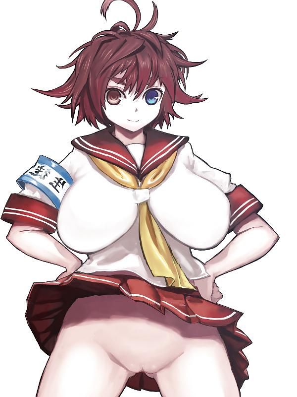 25P 0178 -Cartoon SchoolGirls Art Graphics- School uniform -03-